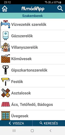 AlmádiApp Screenshots