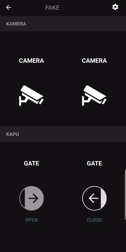 Captures d'écran de Gate Control PRO