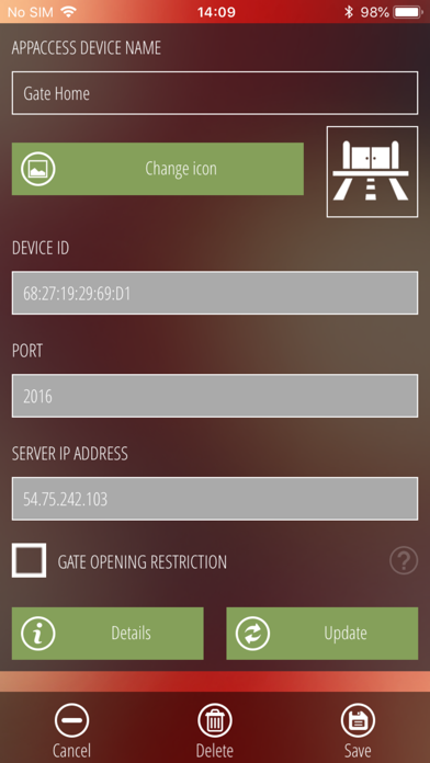 AppAccess Admin Screenshots