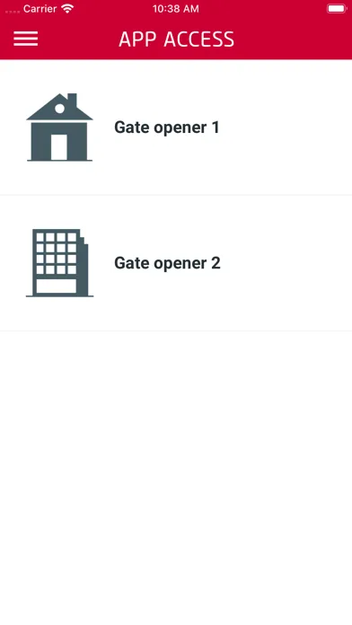 AppAccess User Screenshots
