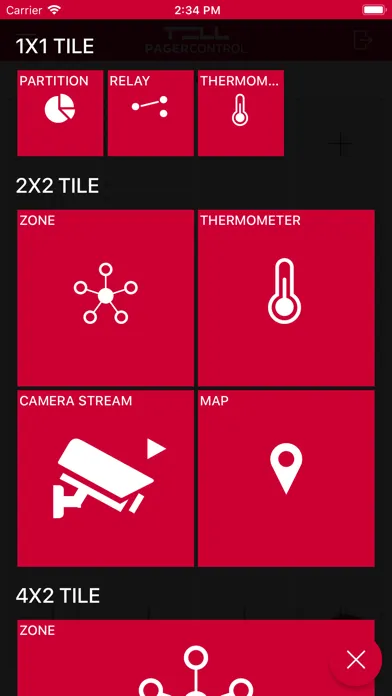 Captures d'écran de Pager Control