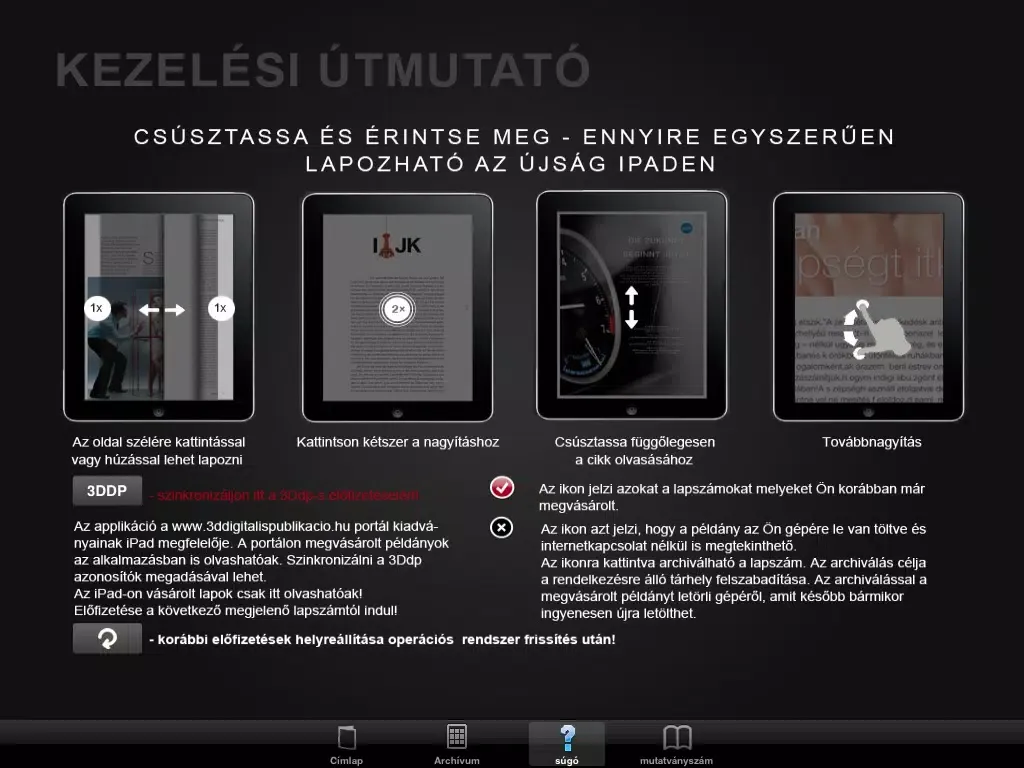 تصاویر Népszava Szabadság iPad 