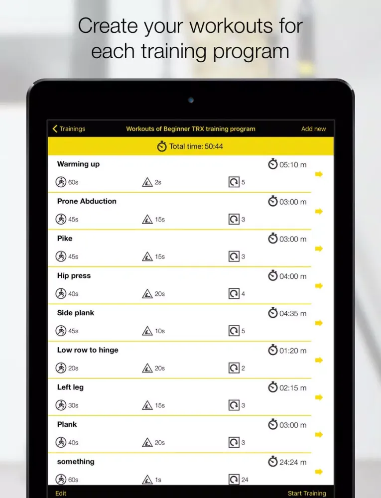 Interval Counter iPad  स्क्रीनशॉट