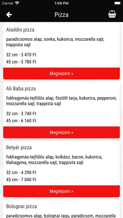 Tubi Étterem & Pizzéria Ekran Görüntüleri