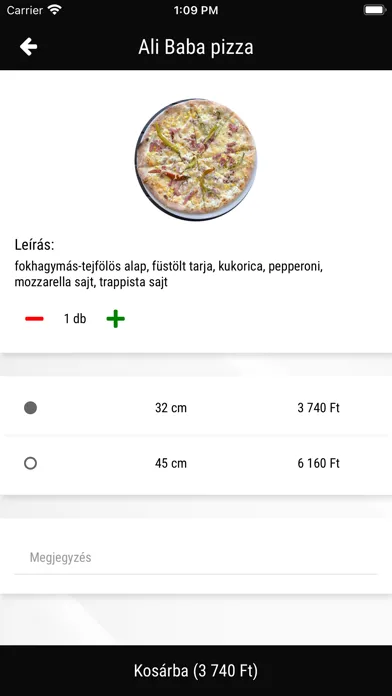 Tubi Étterem & Pizzéria Ekran Görüntüleri
