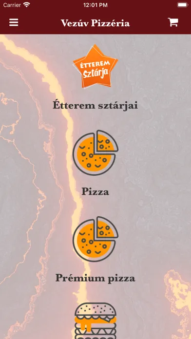 Ảnh chụp màn hình của Vezúv Pizzéria