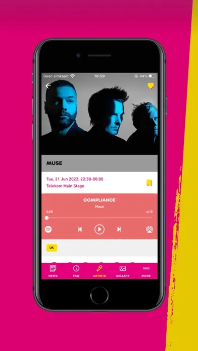 Telekom VOLT Festival应用截图
