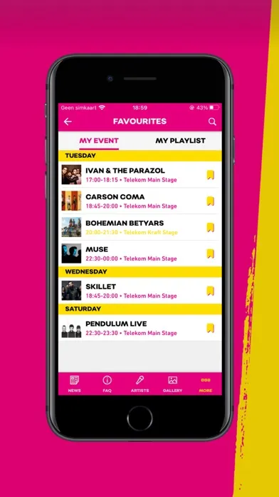 Telekom VOLT Festival应用截图