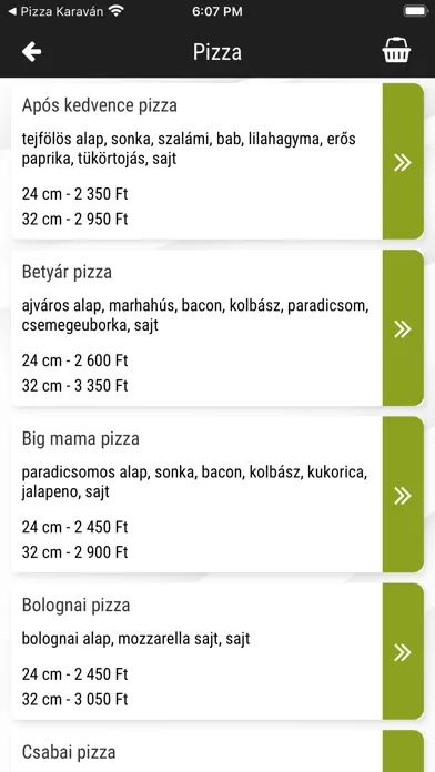 Vozi Burger & Pizza应用截图
