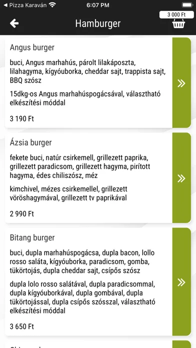 Vozi Burger & Pizza应用截图