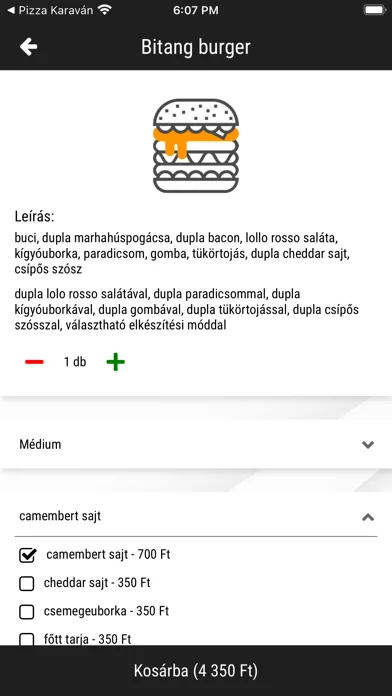 Vozi Burger & Pizza应用截图