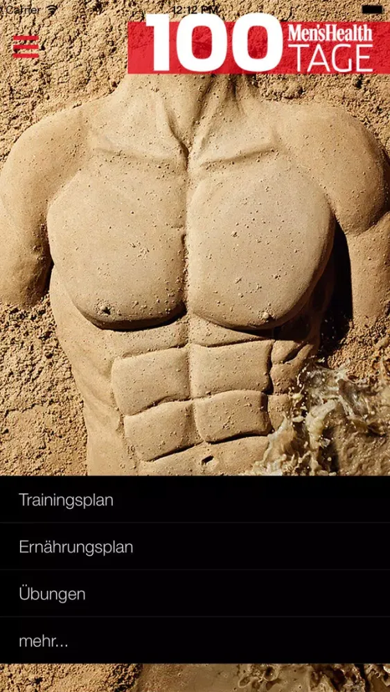 Capturas de pantalla de Men’s Health Strandfigur