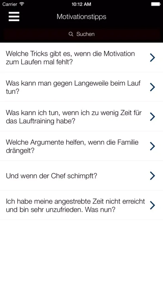 Screenshot di RUNNER’S WORLD Marathon