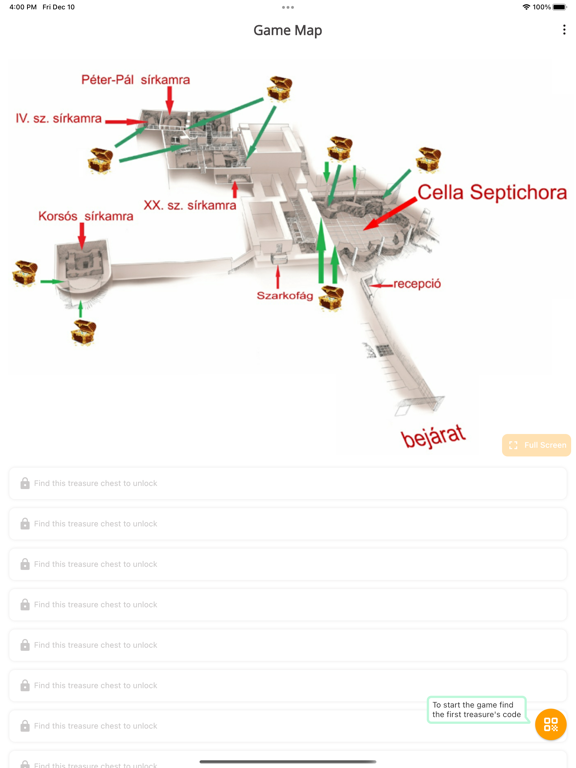 Zrzuty ekranu Pécs Visitor Game iPad 