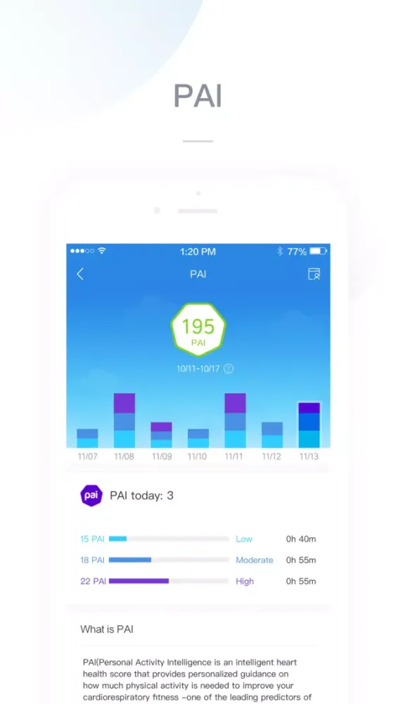صور PAI for Amazfit