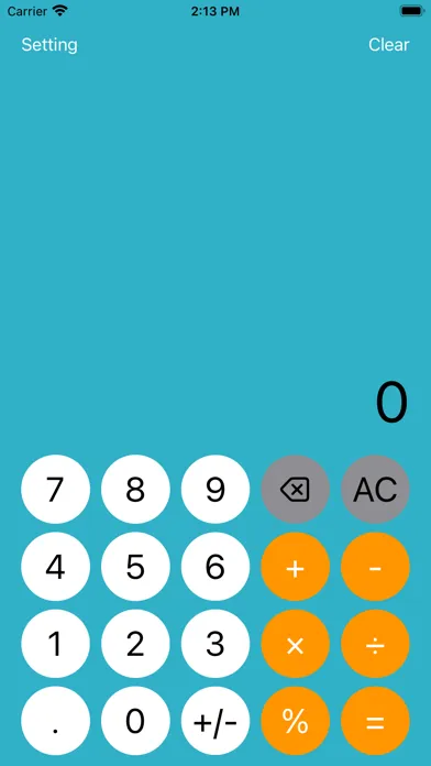 Zrzuty ekranu Calculator with History ++