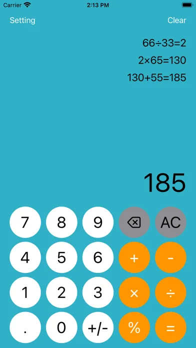 Zrzuty ekranu Calculator with History ++