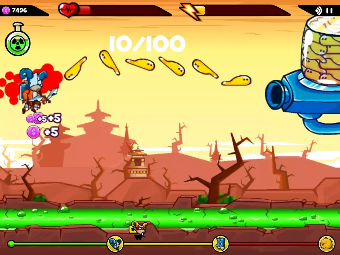 تصاویر Running Goat (adventure game) iPad 