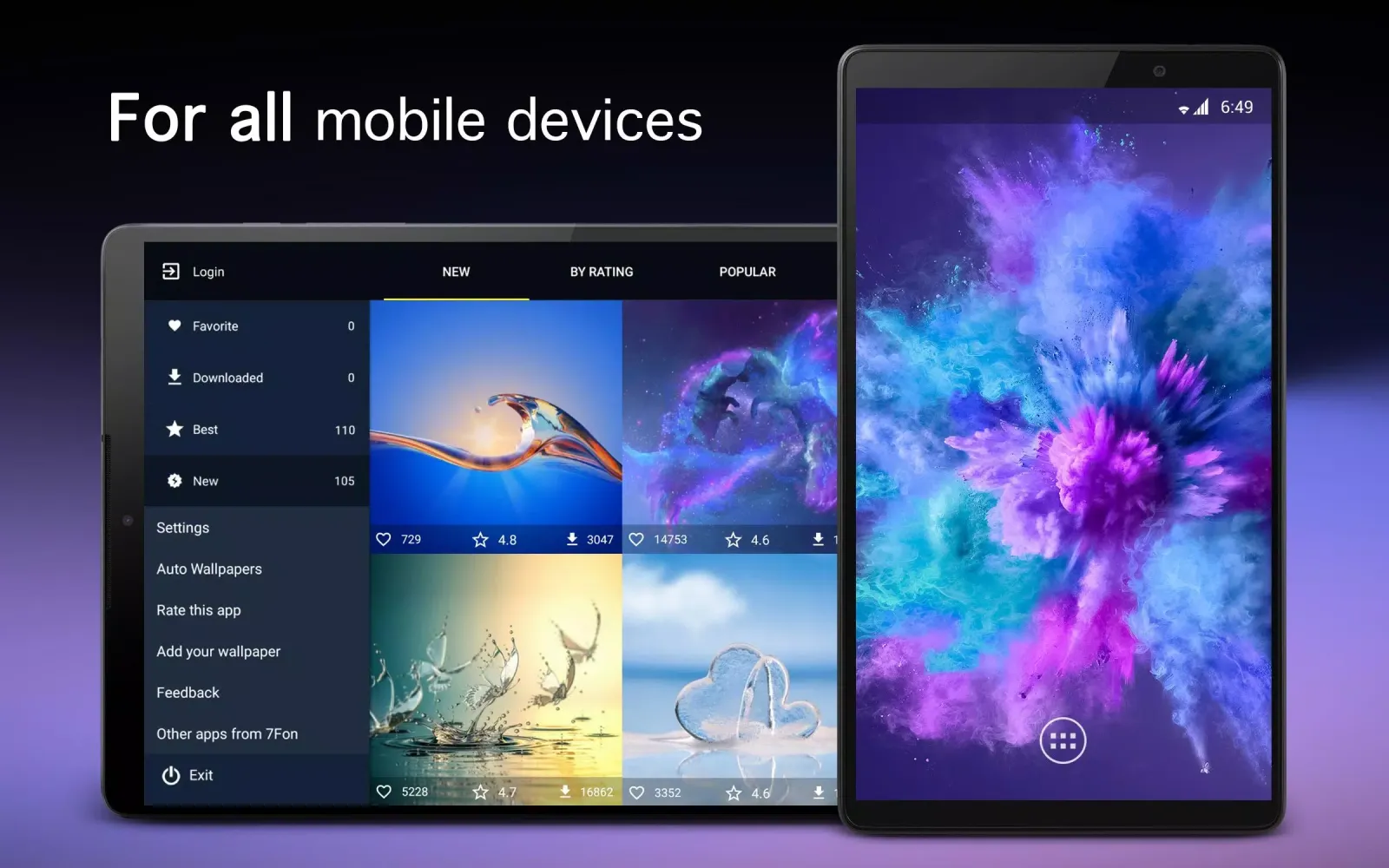 Wallpapers for Huawei 4K Ekran Görüntüleri