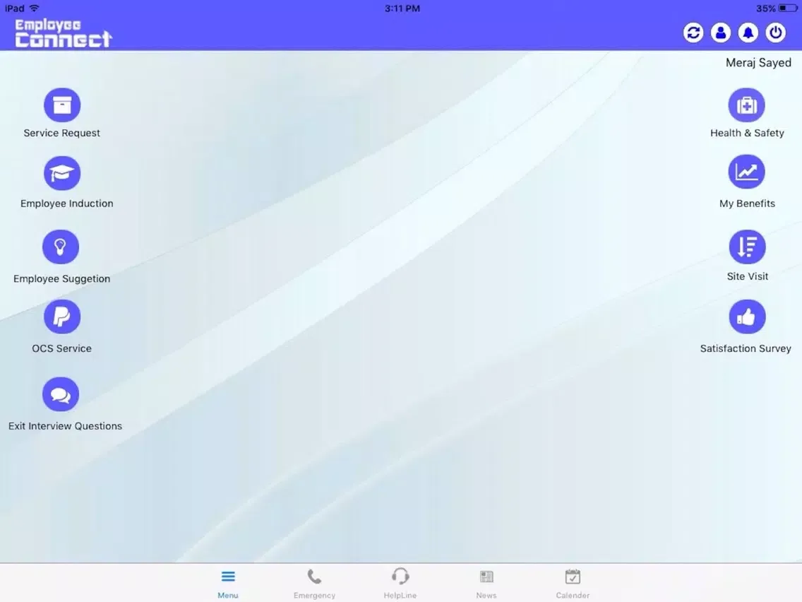 Скриншоты Employee Connect OCS UAE iPad 
