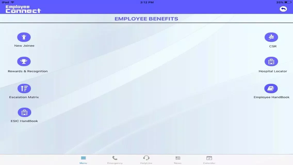 Скриншоты Employee Connect OCS UAE