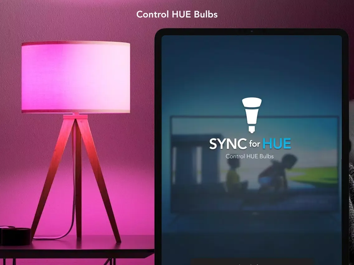 Sync for HUE (Phillips) iPad 應用截圖
