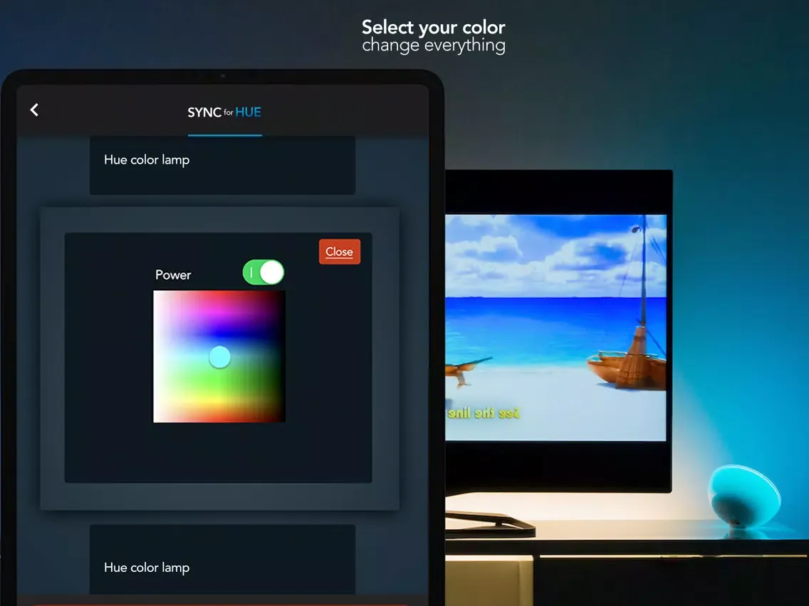 Sync for HUE (Phillips) iPad 應用截圖