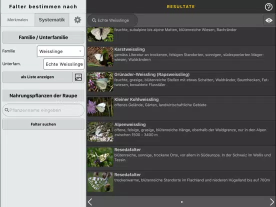 sCHmetterling iPad  Screenshots
