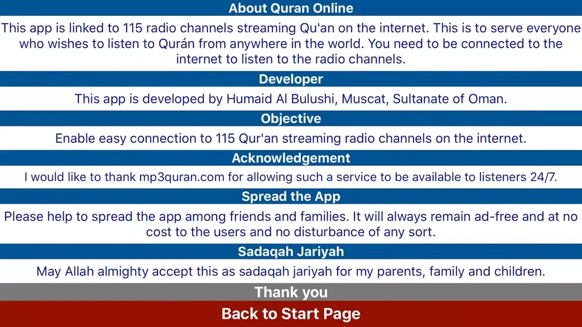 Captures d'écran de Quran Online