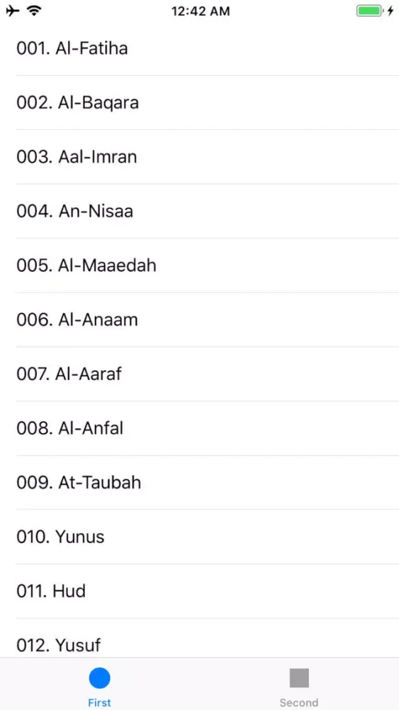 Capturas de pantalla de Quran With Urdu Translation