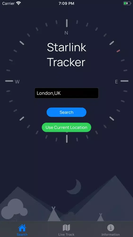 Track Starlink Satellites Screenshots
