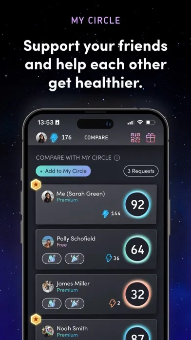 HUMANITY - AI Health Coach سکرین شاٹس