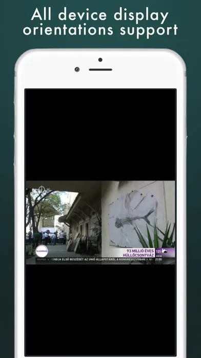 Capturas de tela do Magyar TV - magyar TV élő
