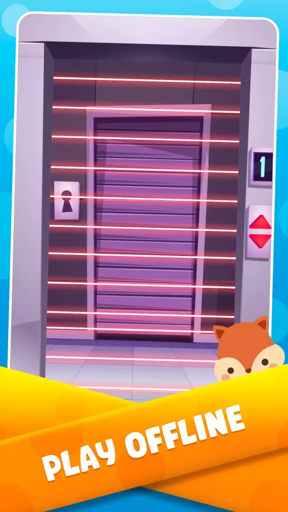 Ảnh chụp màn hình của Open 100 Doors: Tricky puzzle