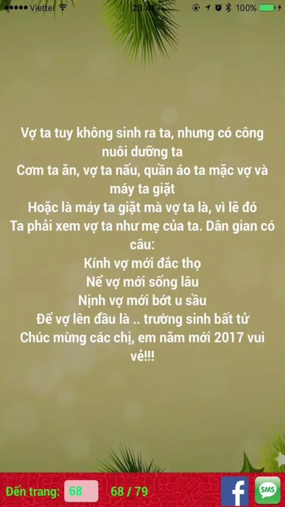 Ảnh chụp màn hình của Lời chúc tết Đinh Dậu 2017