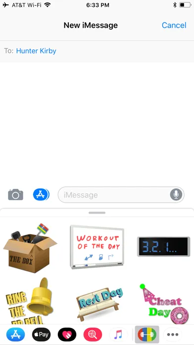 صور WOD Stickers
