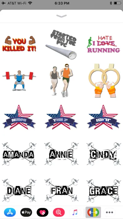 صور WOD Stickers