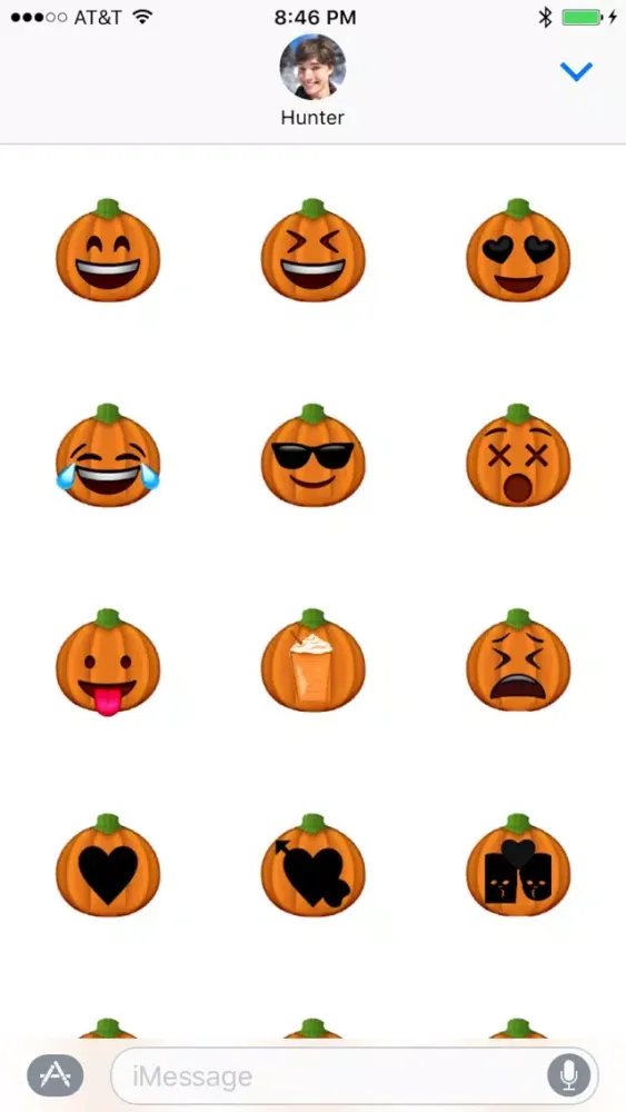 Halloween Pumpkin Stickers Screenshots