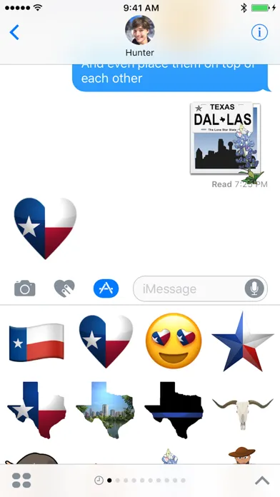 Texas Emojis Ekran Görüntüleri