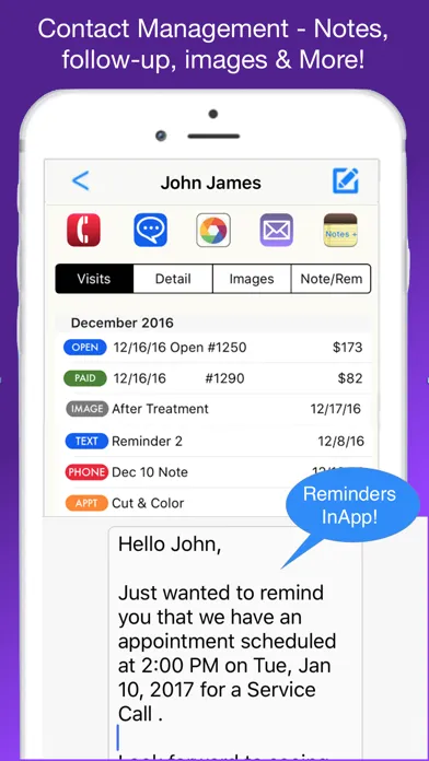 Capturas de pantalla de HVAC Pro Invoices & Estimates
