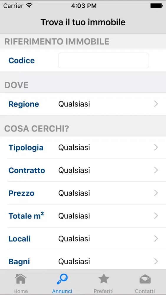 Capturas de pantalla de Properties For Sale in Liguria