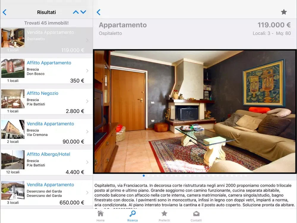 La Collina Immobiliare iPad  স্ক্রিনশট