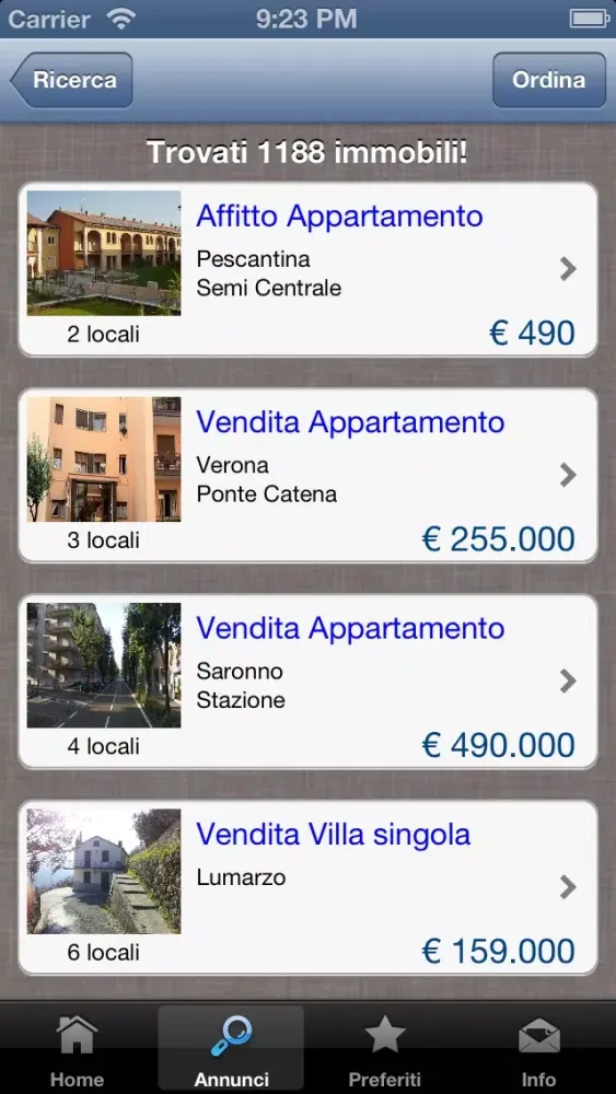 DREAM immobiliare應用截圖