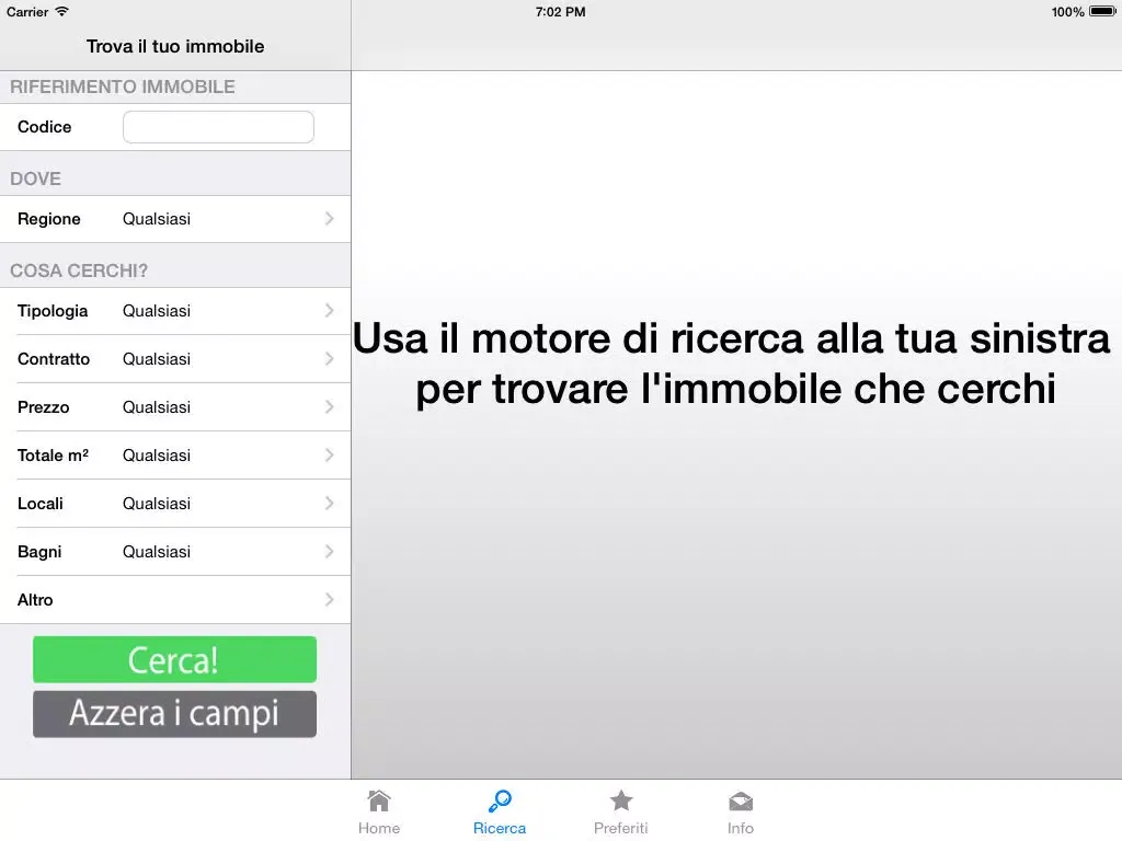 Che Affitti iPad  Screenshots
