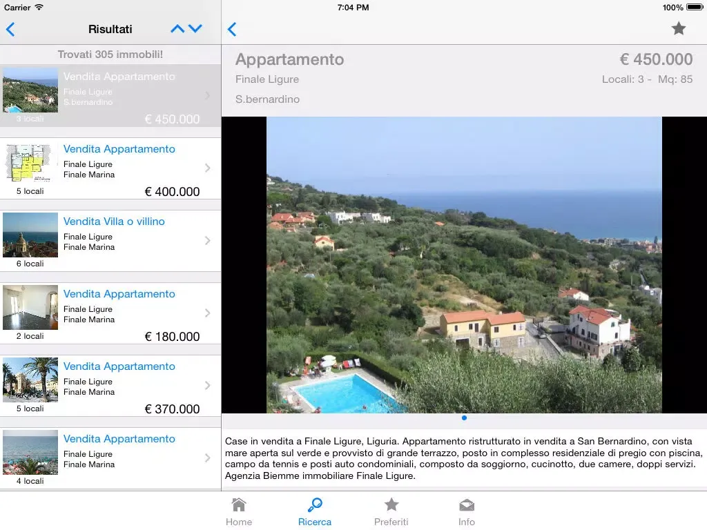 Che Affitti iPad  Screenshots