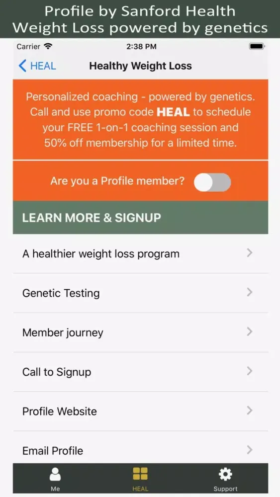 HEAL for Diabetes and Wellness স্ক্রিনশট