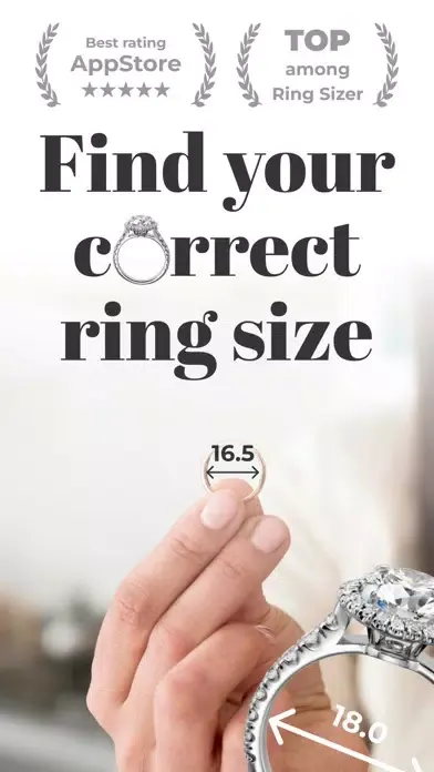 Zrzuty ekranu Ring Sizer!
