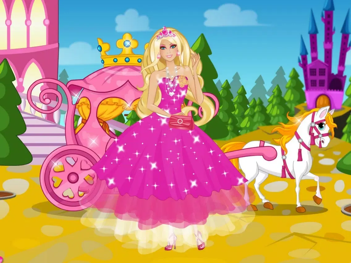 Chic Doll’s Star Ball-Girl Magic Makeup iPad  Screenshots