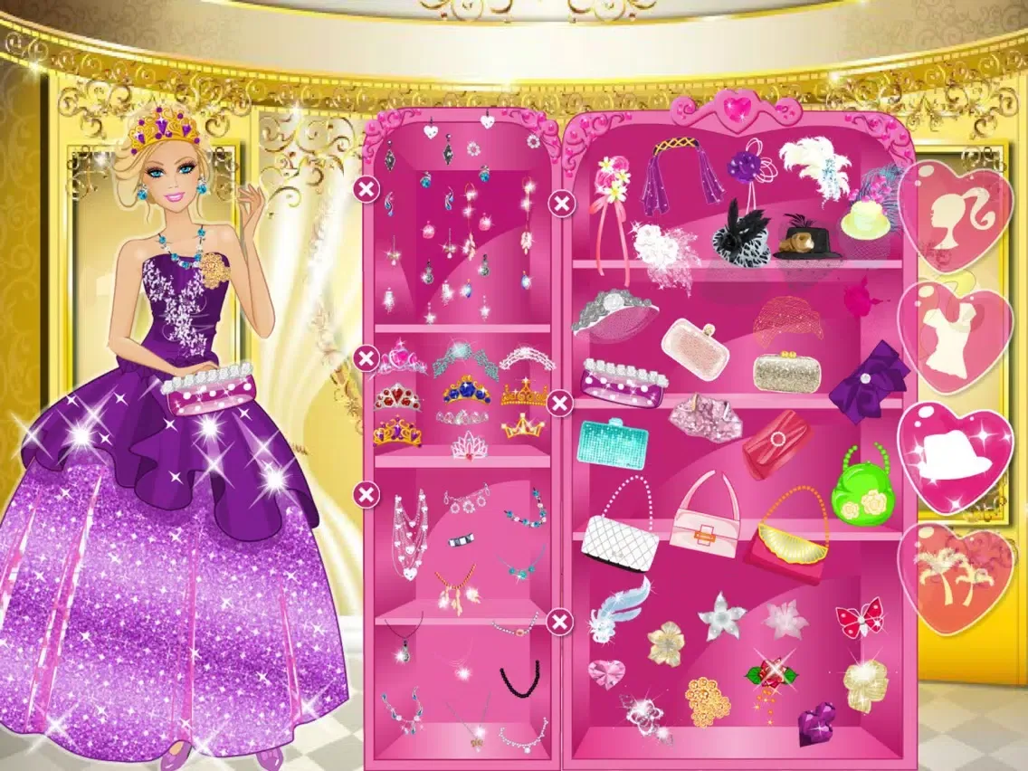 Chic Doll’s Star Ball-Girl Magic Makeup iPad  Screenshots