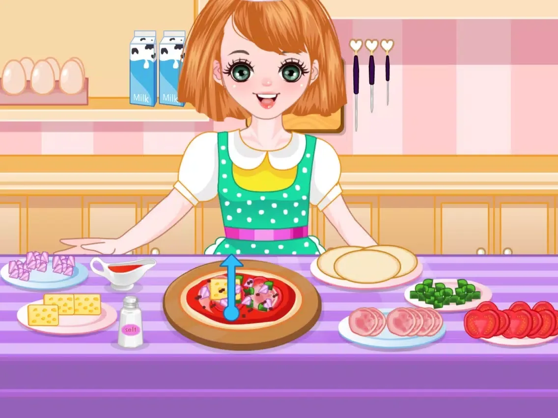 Ảnh chụp màn hình của Delicious Cake Bag-Beautiful Girl Cooking Show iPad 